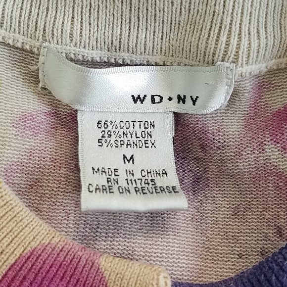 Colorful Floral Cardigan Med - Picture 10 of 13